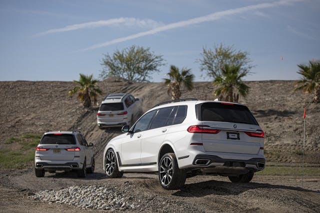 BMW X7 performance driving school