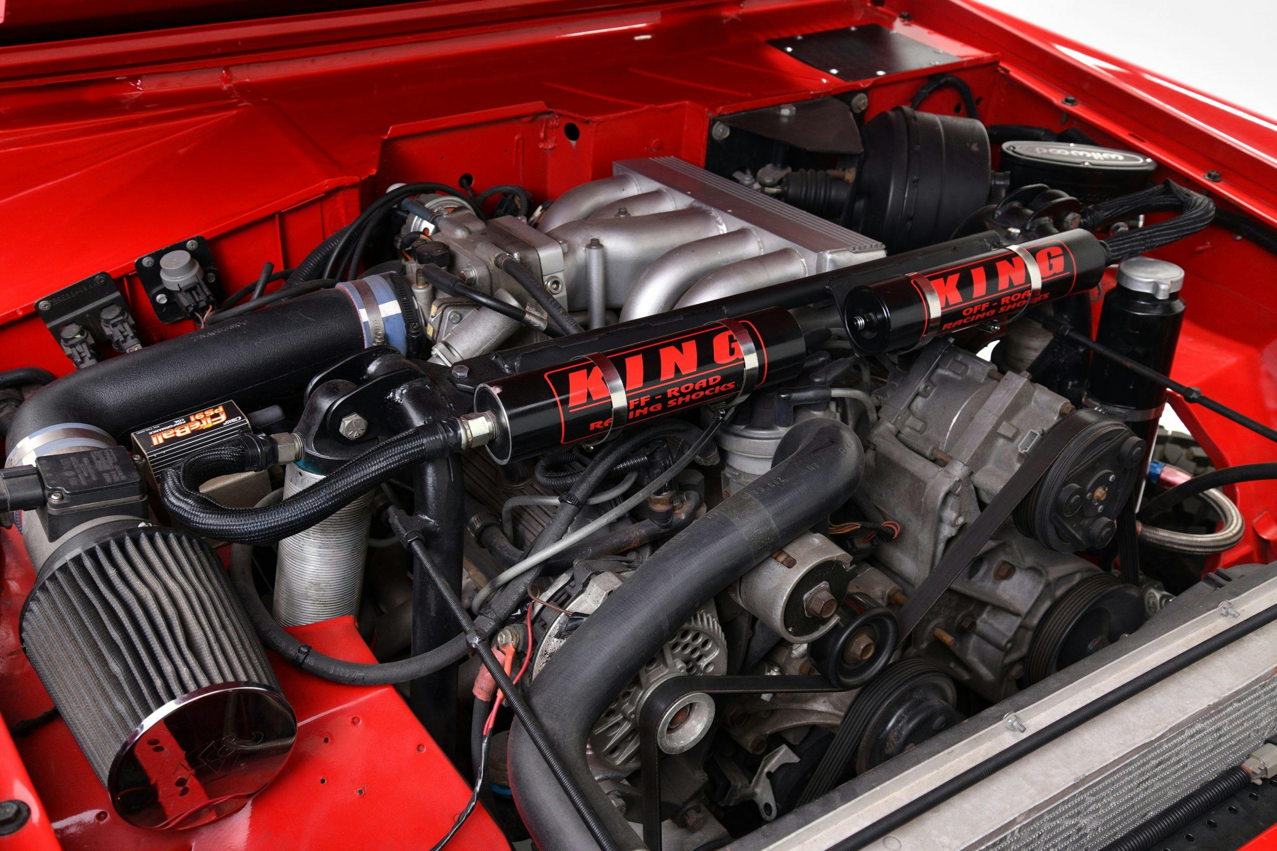 Kevin Hart Ford Bronco restomod engine