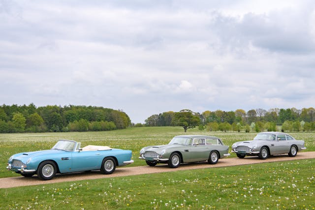 Aston Martin DB5 trio