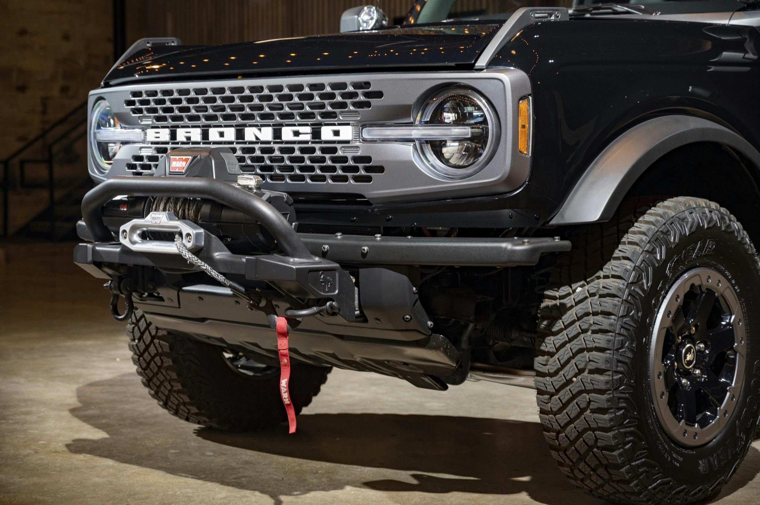 2021 Ford Bronco front end