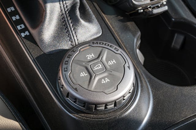 2021 Ford Bronco buttons modes