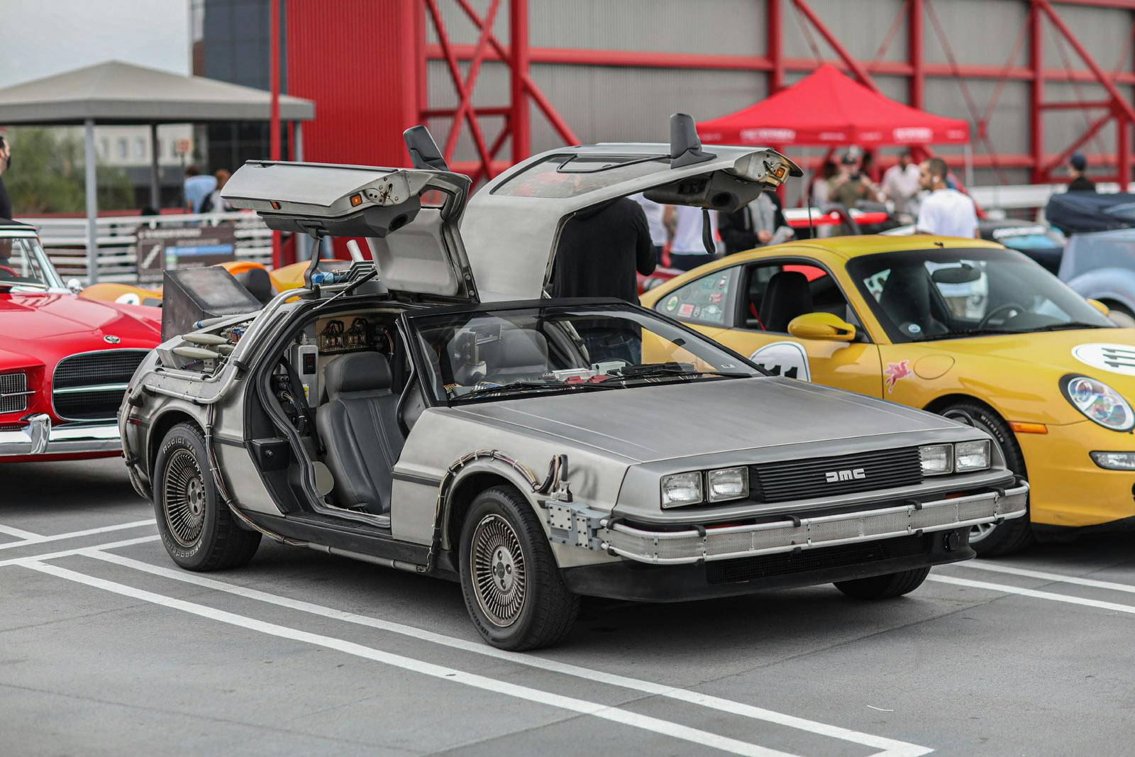 DeLorean time machine Beverly Hills Tour