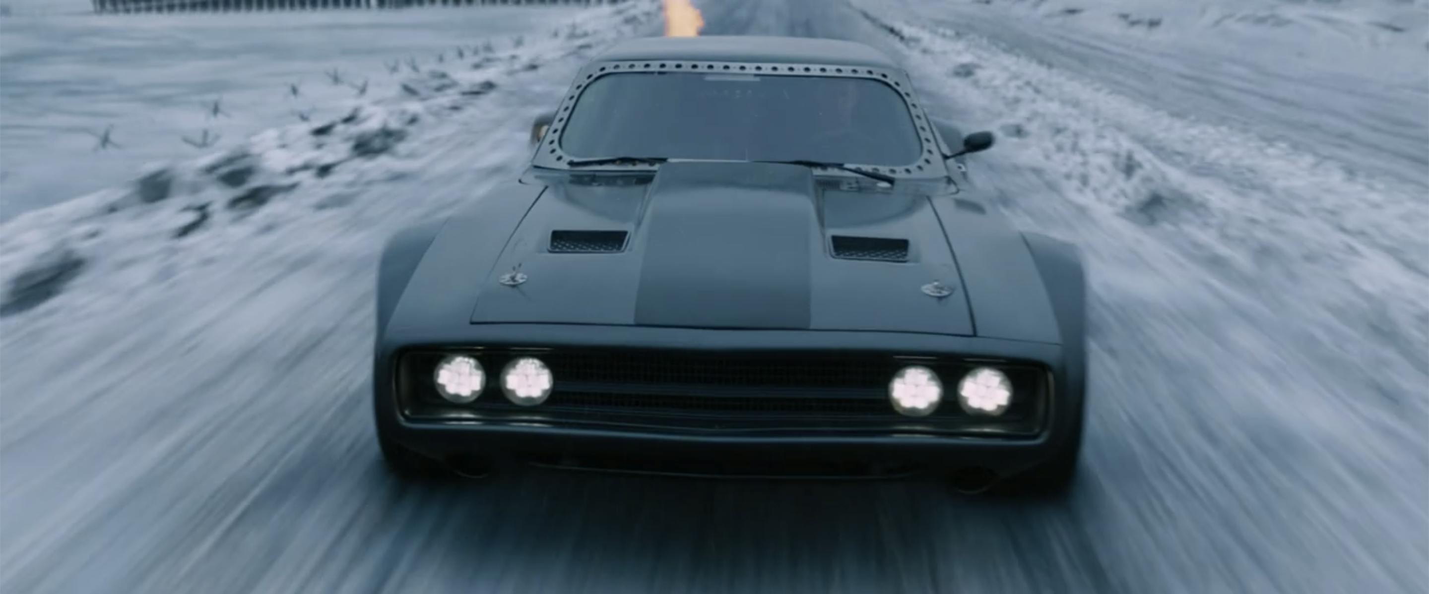 Fast Furious Ice Charger front action
