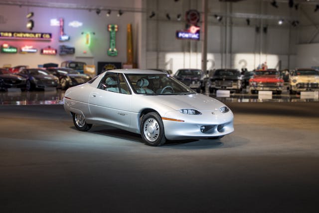 1990 GM Impact Electric Concept Vehicle front three-quarter wide