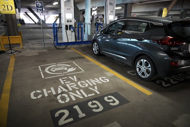 Electric Vehicle Charging Station Space