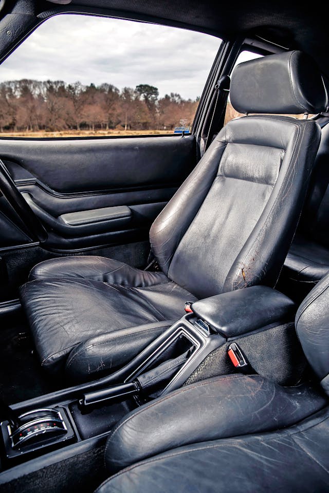 Henry Ford Capri interior leather