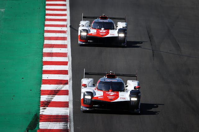 FIA World Endurance Championship Toyota Gazoo Racing GR010 hybrids