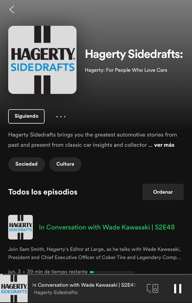 Hagerty Sidedrafts Podcast