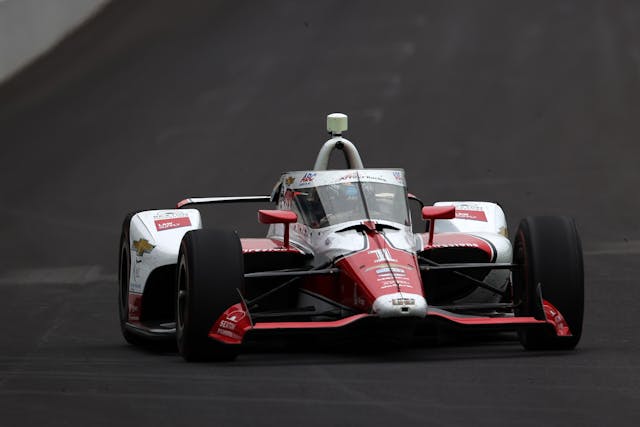 AJ Hildebrand 105th running of the Indianapolis 500 close