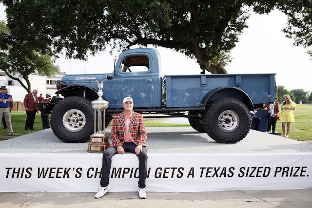 Charles Schwab Challenge Final Round Power Wagon Truck