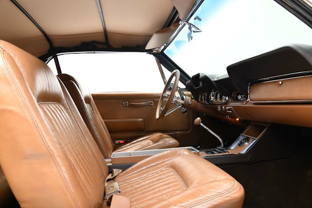 1966 FORD MUSTANG GT K-CODE CONVERTIBLE interior