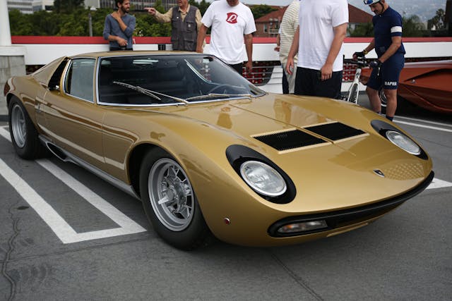 Lamborghini Miura beverly hills tour