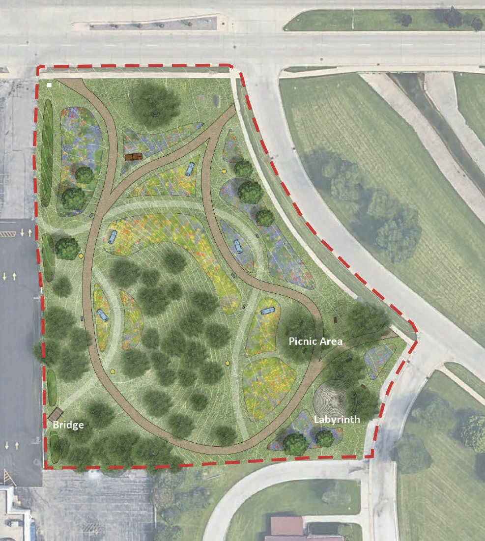 Milwaukee Classic Car Garden - proposed site map