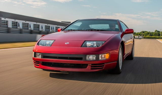 Nissan 300ZX front three-quarter action