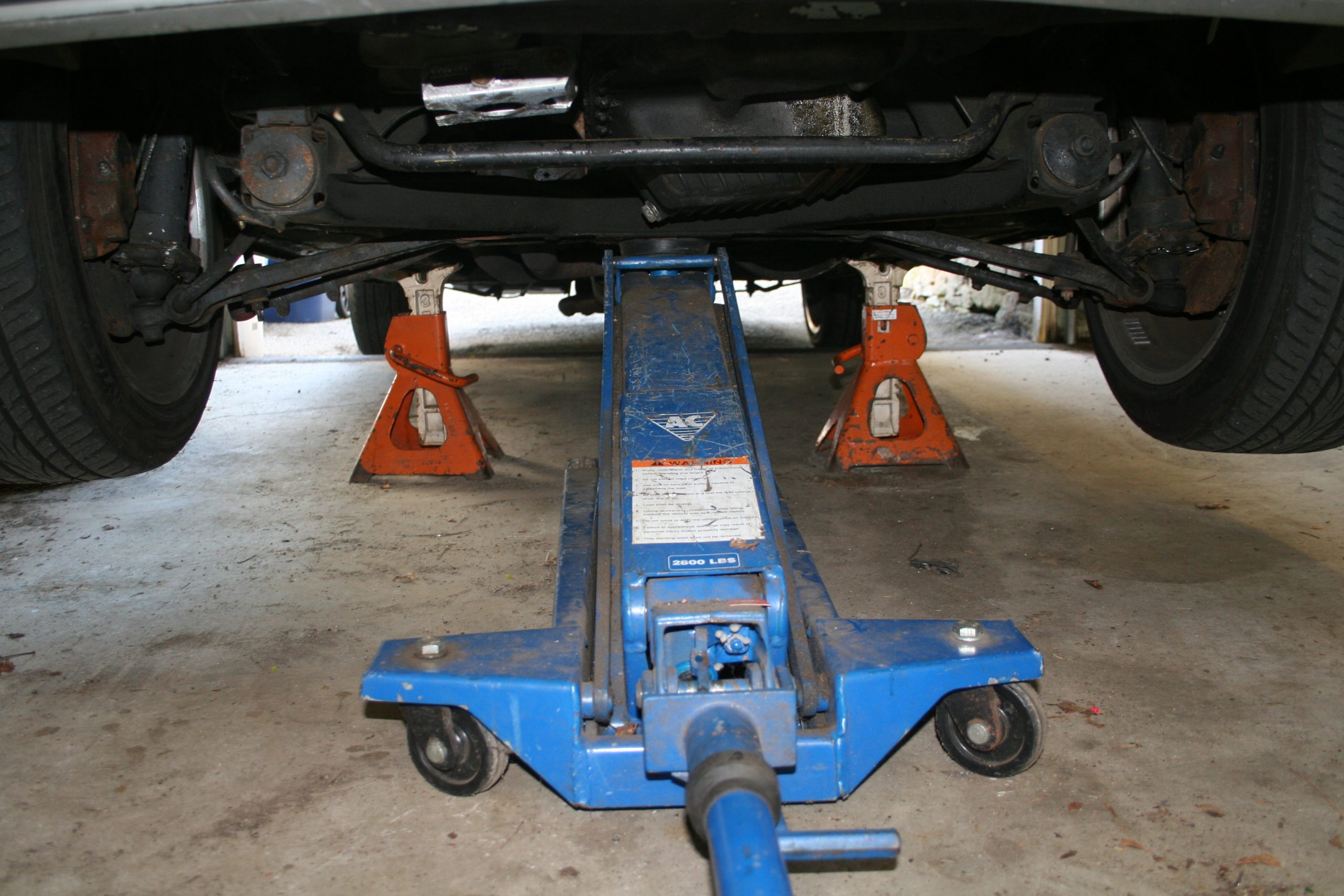 Safety requirements (not just tips) when using floor jacks and jack