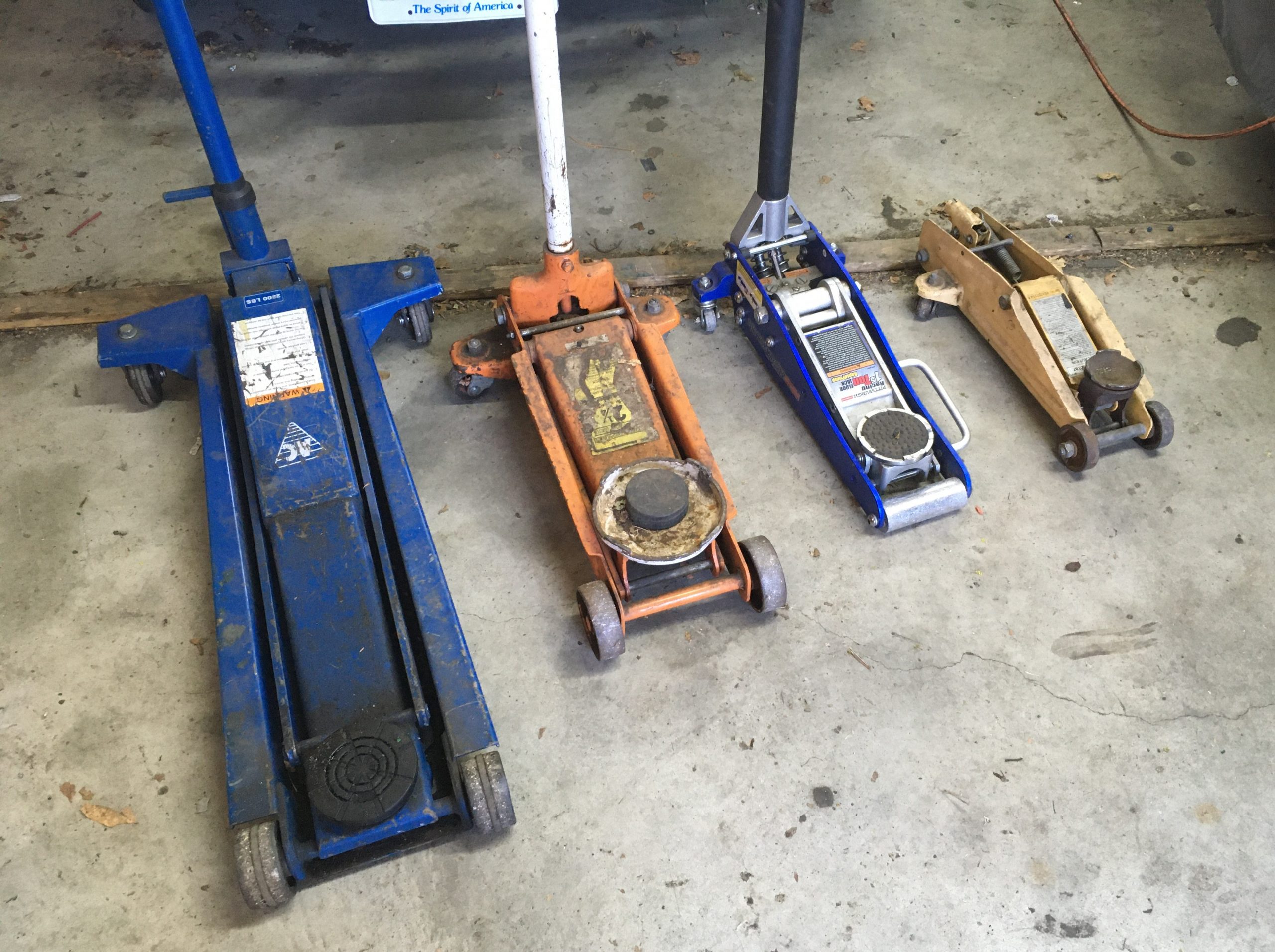 Safety requirements (not just tips) when using floor jacks and jack