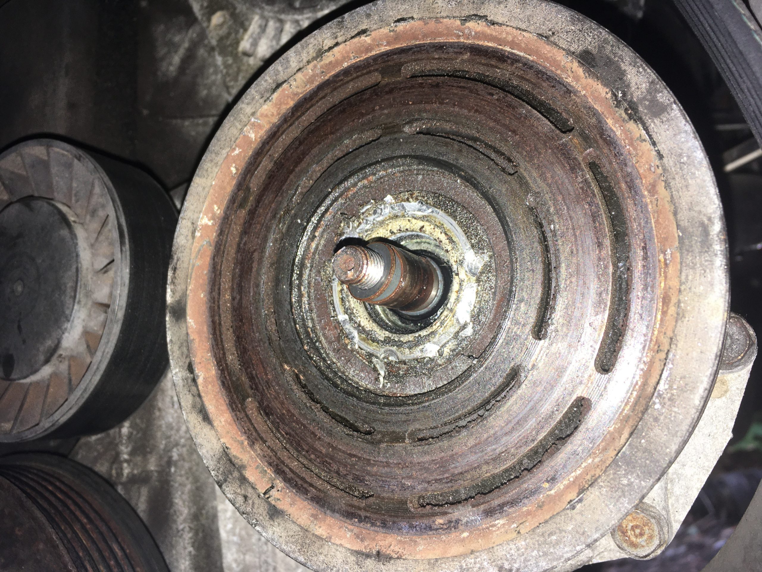 The joy of silencing a metallic rattle by replacing the compressor ...