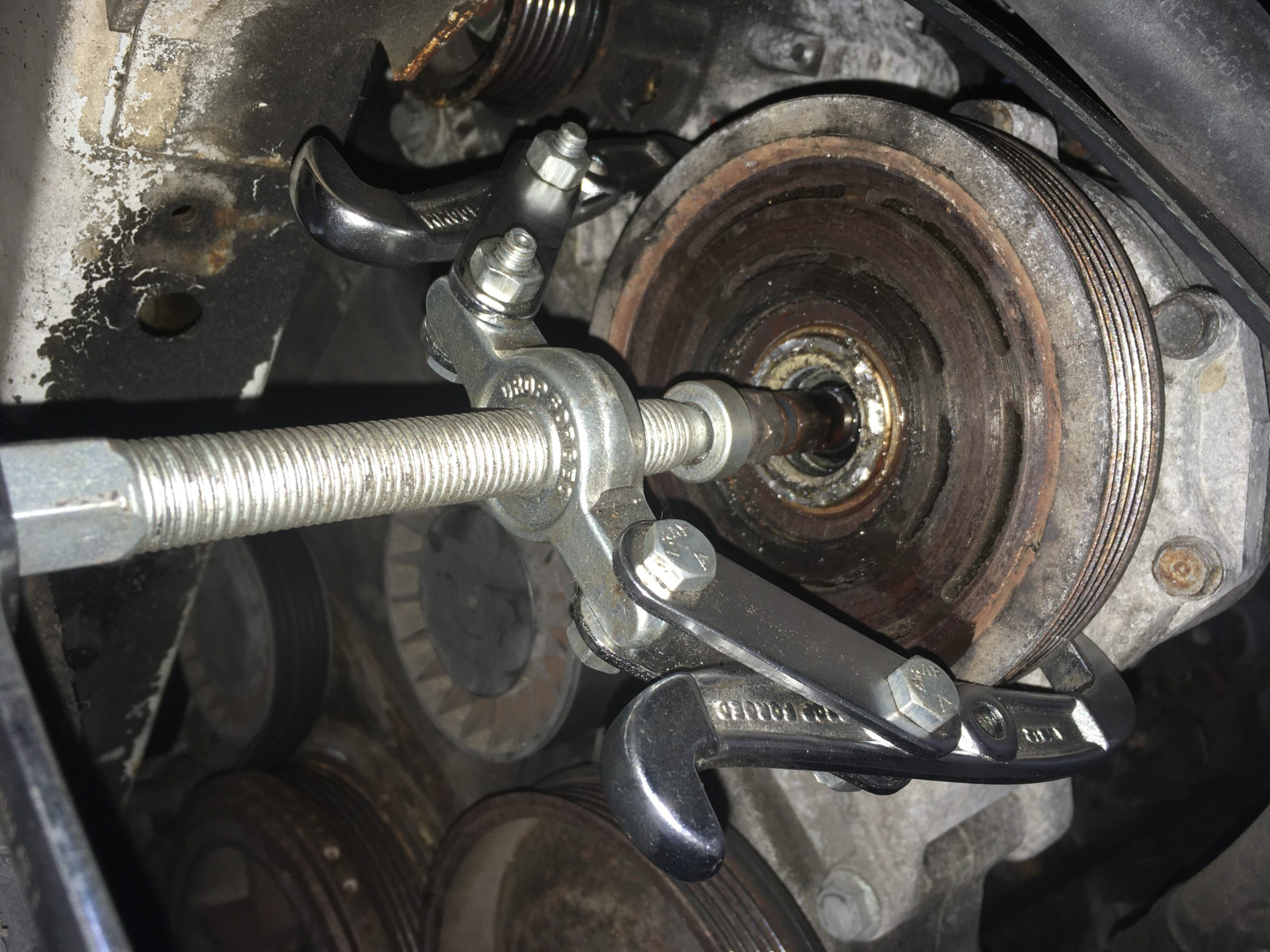 The joy of silencing a metallic rattle by replacing the compressor ...