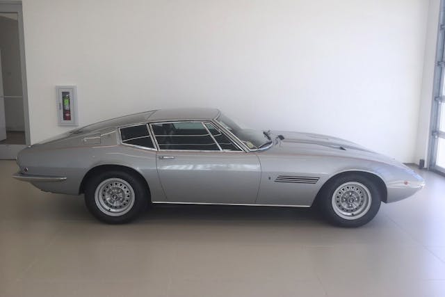 Sinatra Maserati side profile