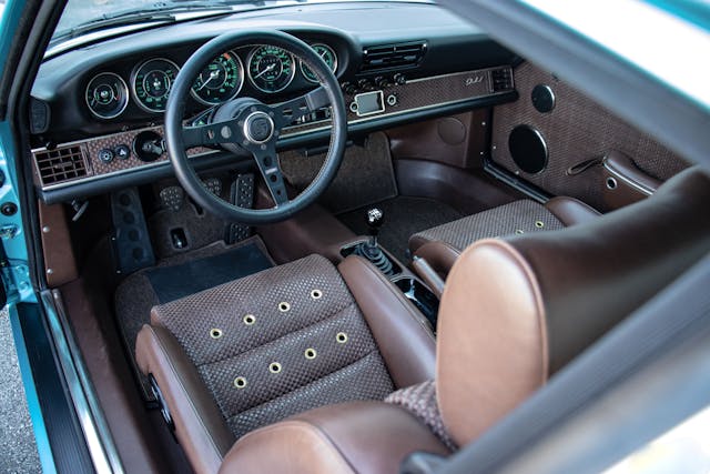 Porsche Singer reimagination car interior