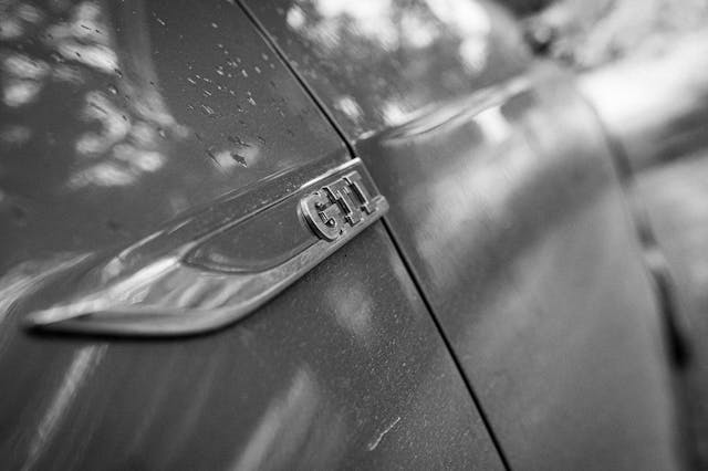 VW GTI badge