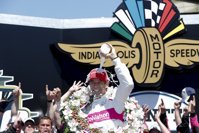 Helio Castroneves Indy 500 Victory