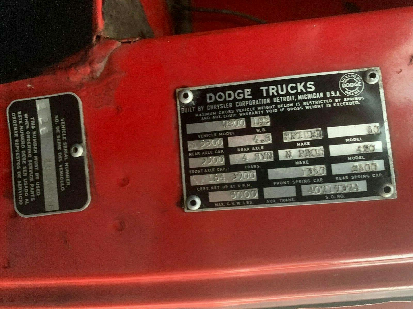 1964 Dodge W200 Power Wagon