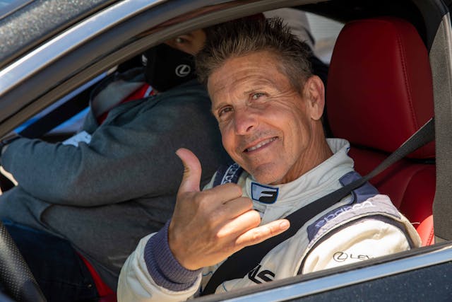 Scott Pruett Lexus Performance Driving School June 2021 Laguna Seca