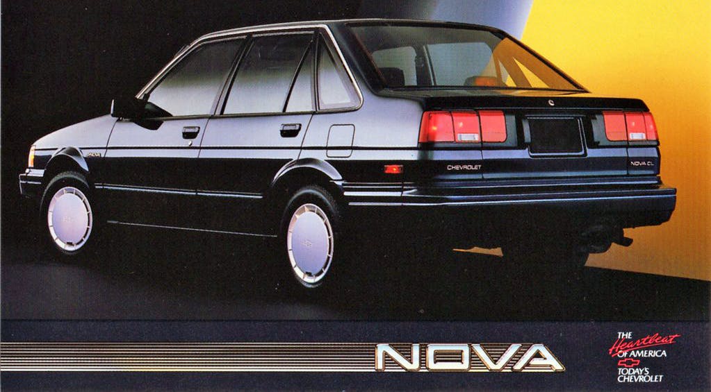 1987 Chevrolet Nova NUMMI