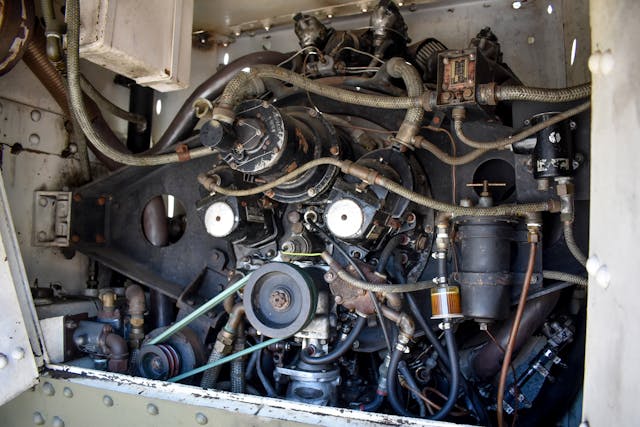 1941 M3 Stuart Tank engine