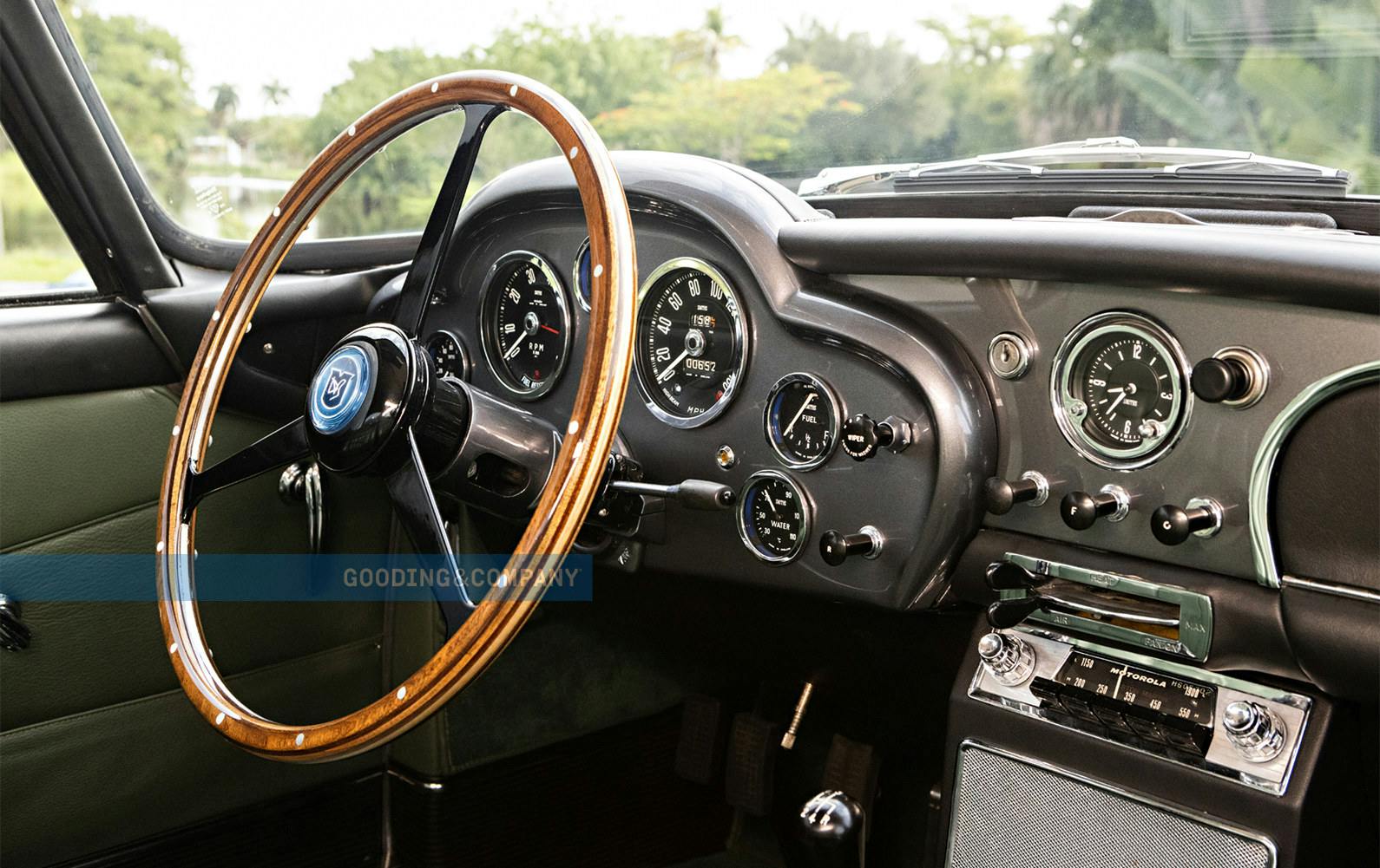 1961 Aston Martin DB4 GT interior