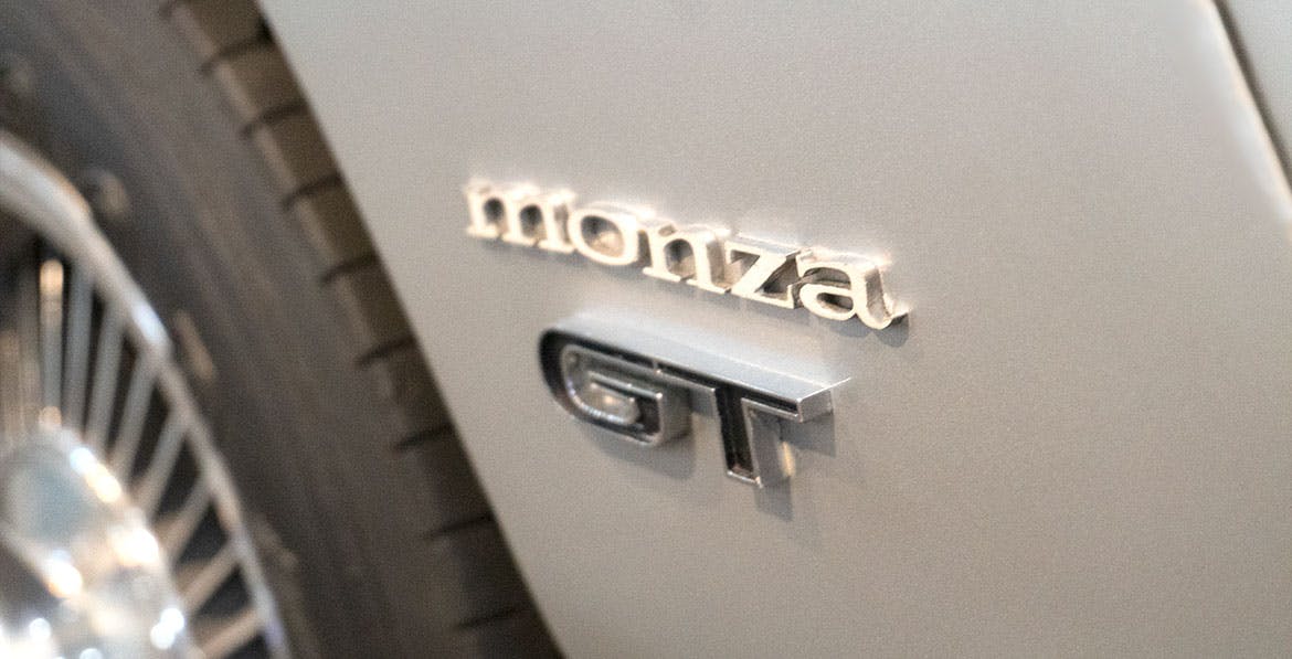Chevrolet Corvair Monza GT badge
