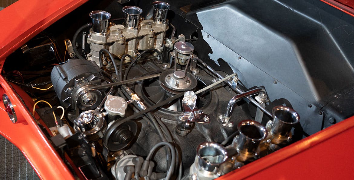 Chevrolet Corvair Monza SS engine
