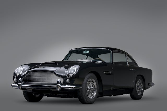 aston martin db5 convertible front three-quarter