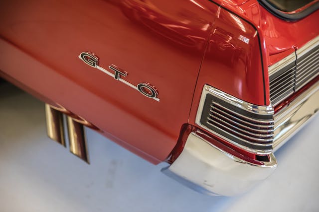 1965 Pontiac Tempest LeMans GTO badge