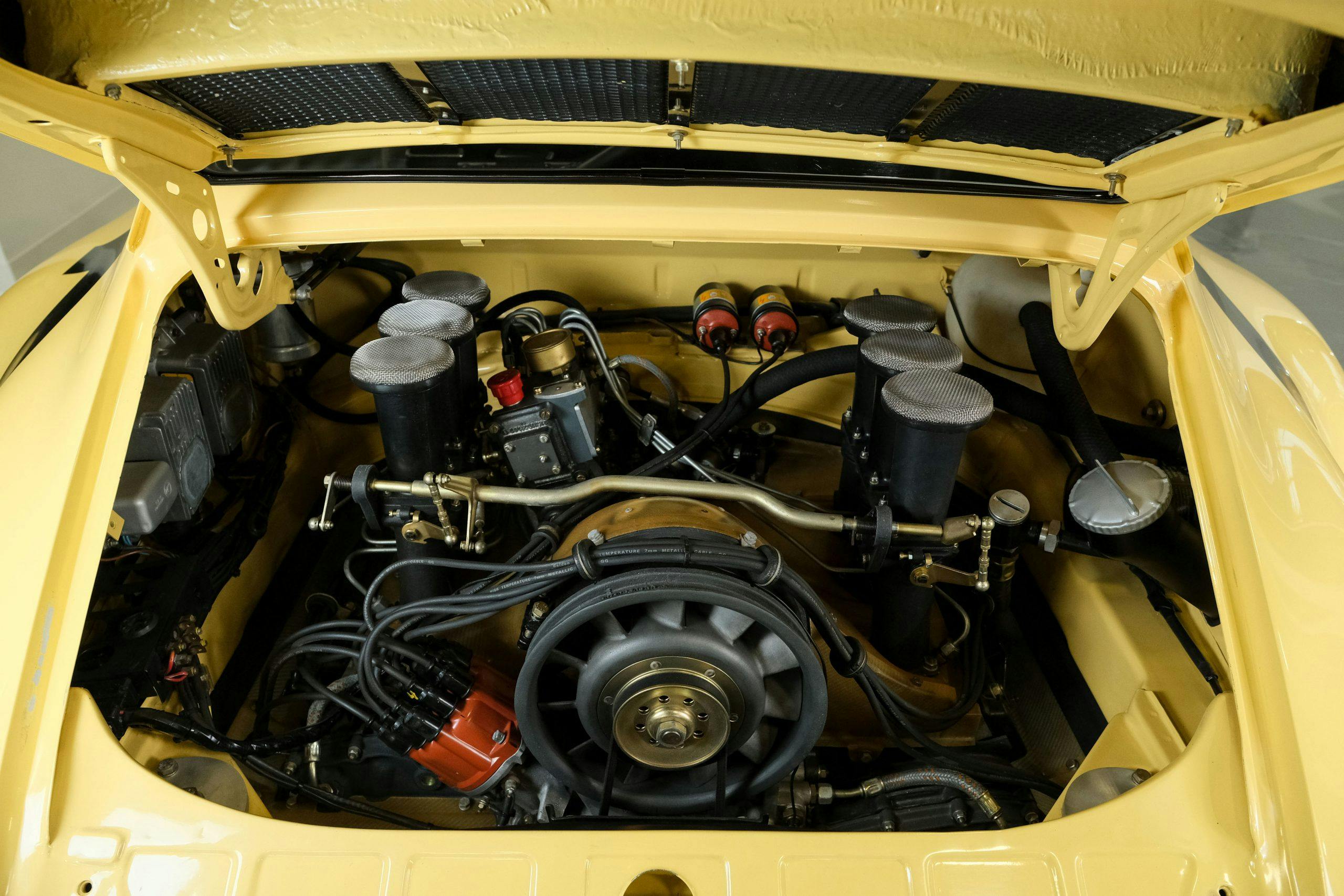 1974 Porsche 911 Carrera RSR engine