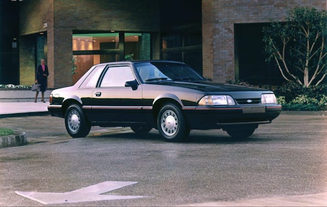 1988 Ford Mustang LX coupe front three-quarter