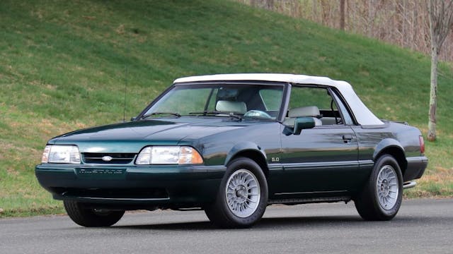 1990 Ford Mustang 7-Up Edition front three-quarter