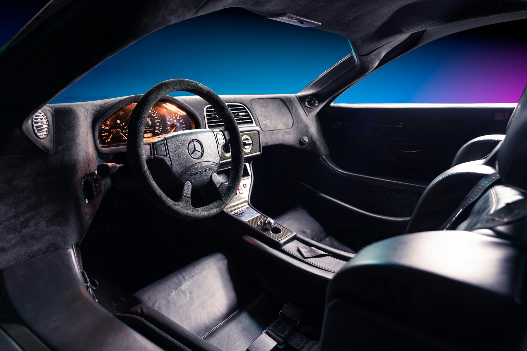1998 Mercedes-Benz AMG CLK GTR interior studio