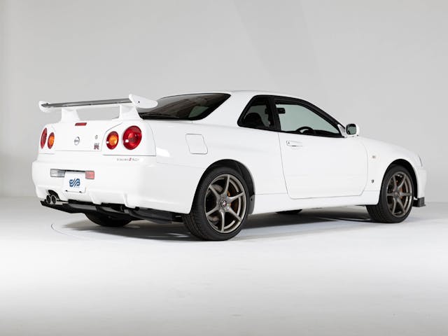 Nissan Skyline GTR rear three-quarter