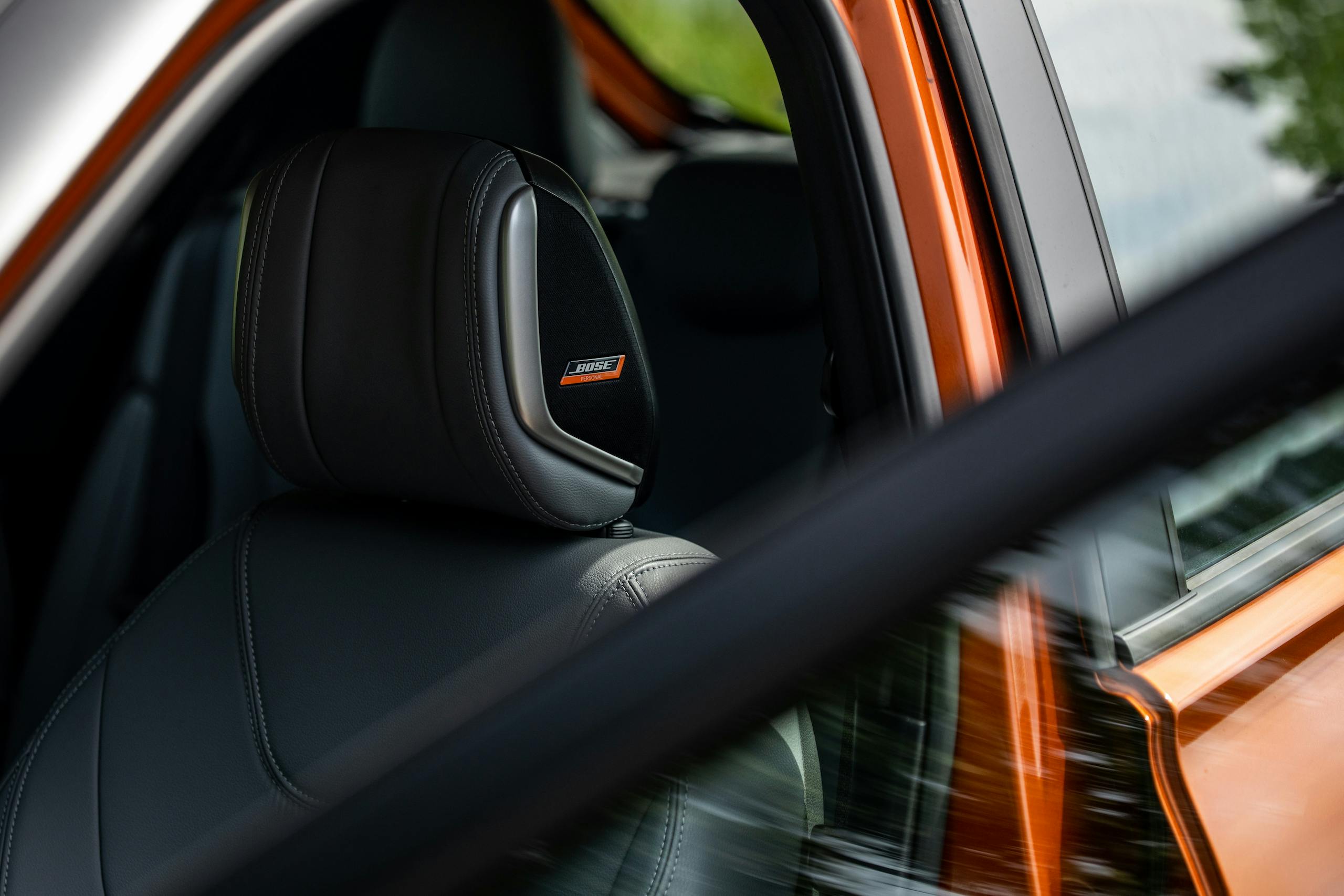 Nissan Kicks interior headrest speaker