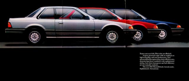 1983 Honda Prelude brochure