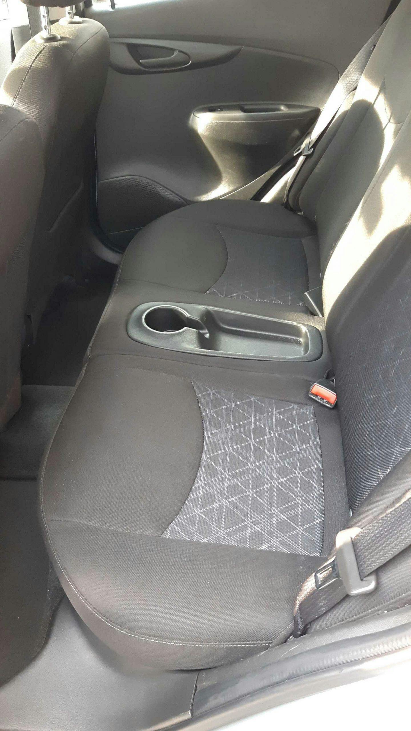Chevrolet Spark interior rear seat