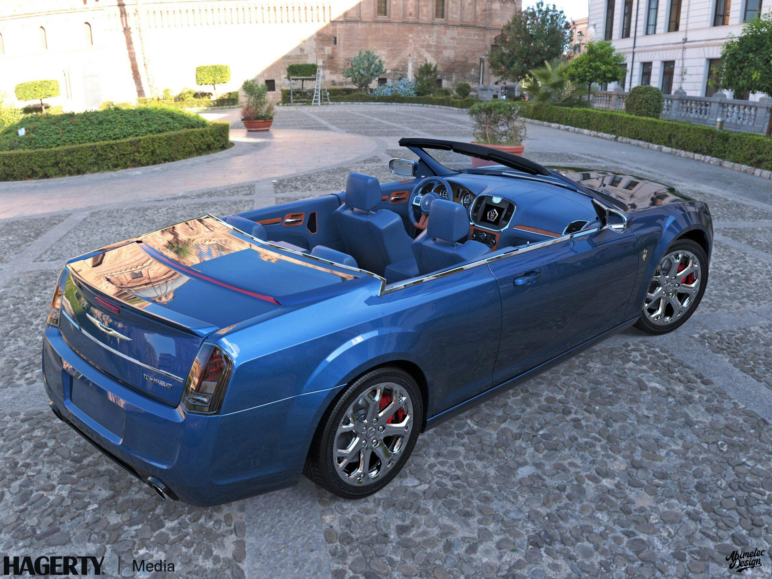 Chrysler TC by Maserati What If blue