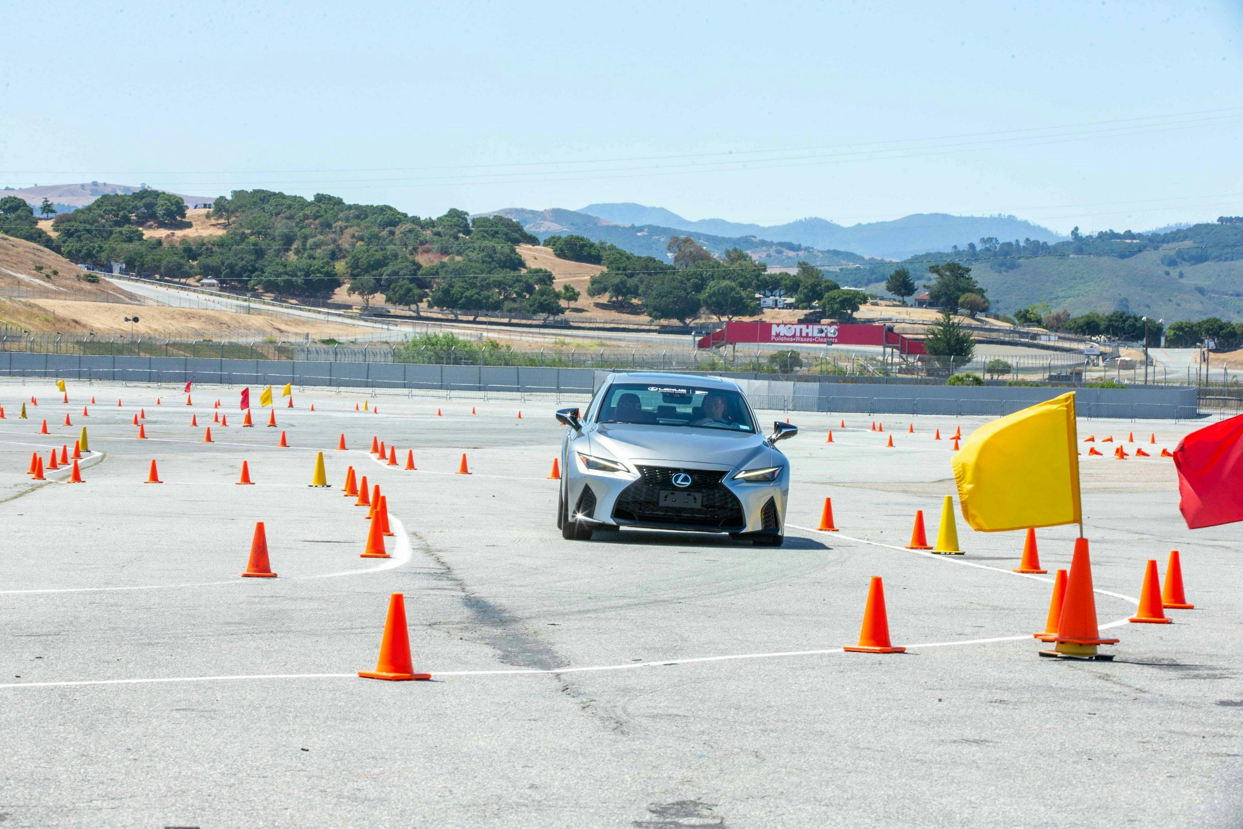 autocross Lexus Performance Driving School June 2021 Laguna Seca