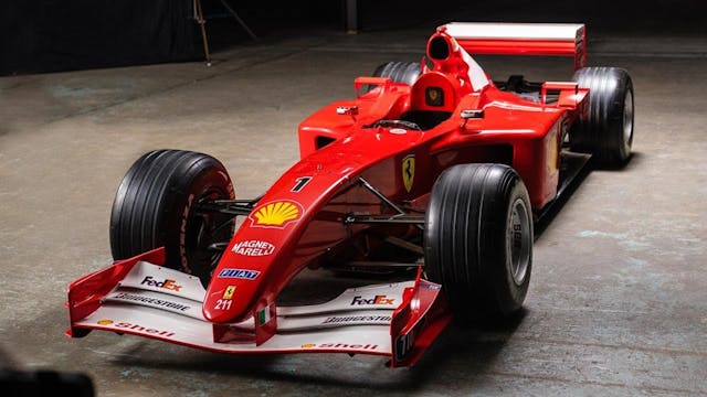 2001 Ferrari F2001, ex-Schumacher