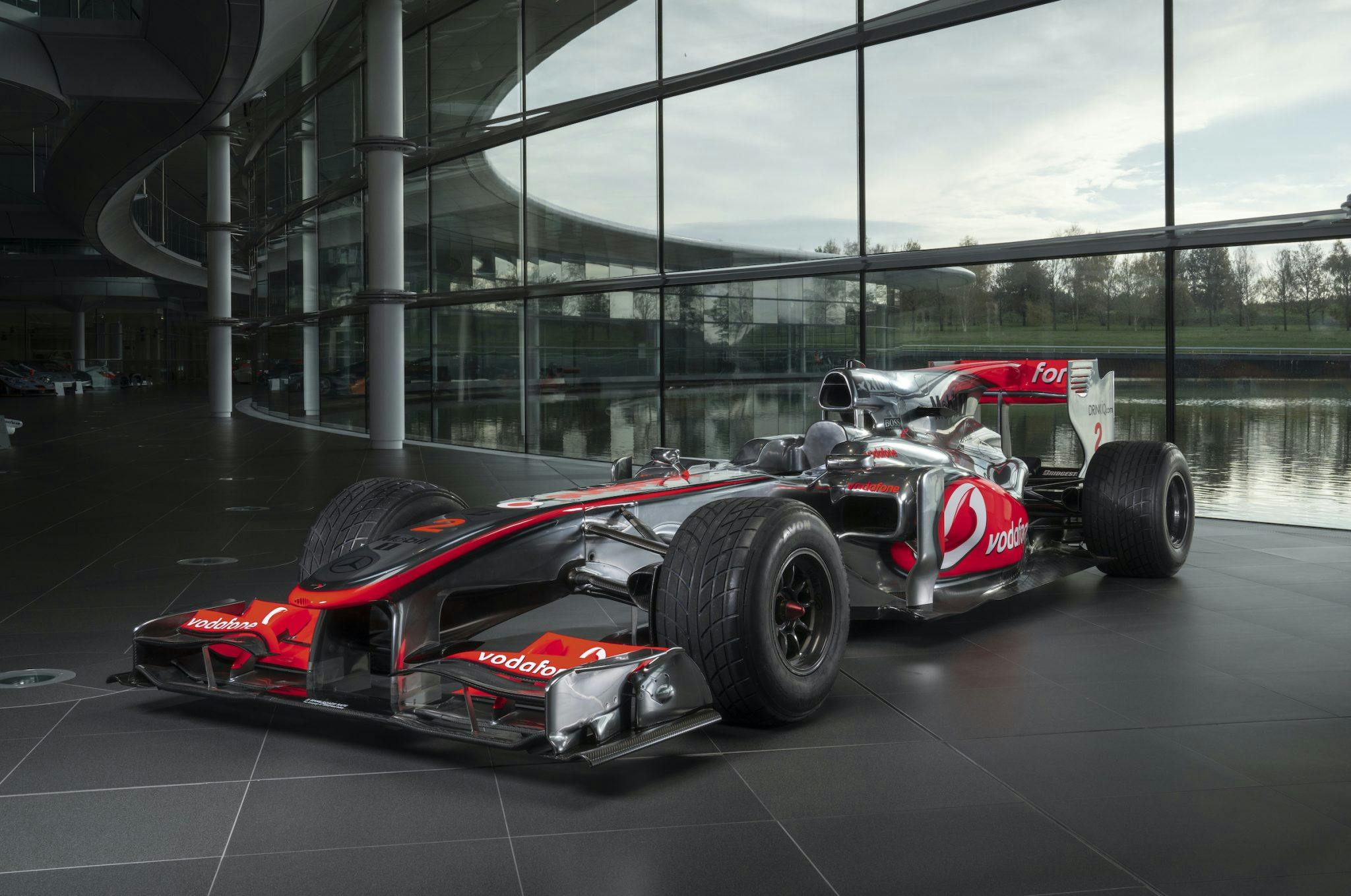 Lewis Hamilton McLaren front