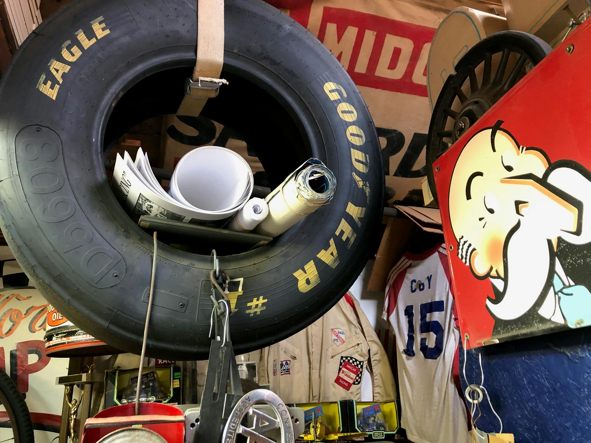 Himes Museum tire