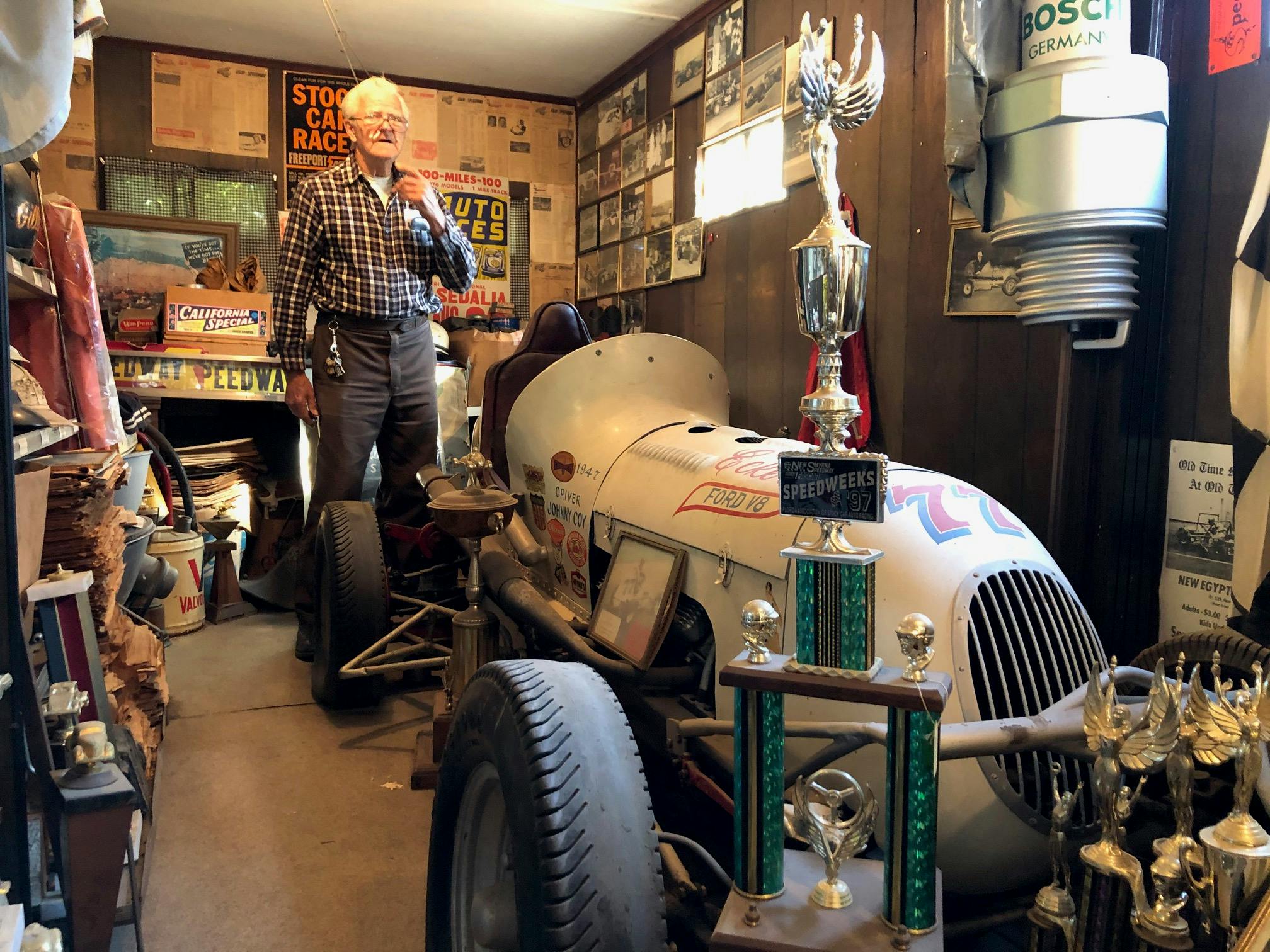 Himes Museum vintage race car