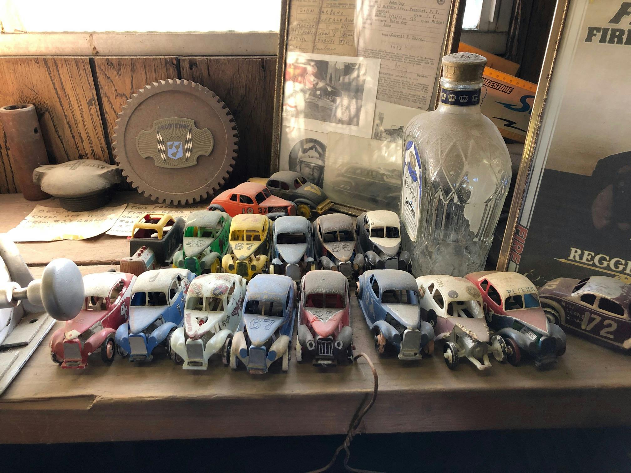 Himes Museum vintage race car models